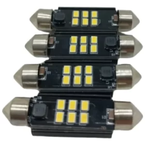 Lampara Led Tubular 12v 39mm 41mm Blaco Frio Canbus No Error