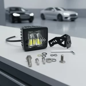 Faro Auxiliar Universal Led Alta Potencia Premium 4x4 Kit 2u