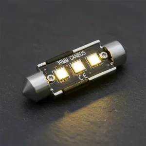 Pack X4 Lampara Led Tubular 39mm 41mm Blaco Canbus No Error