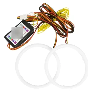 Ojo De Angel Led Rbg Giro Premium Bluetooth Faro Auto